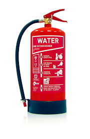 Red water fire extinguisher for Class A fires
